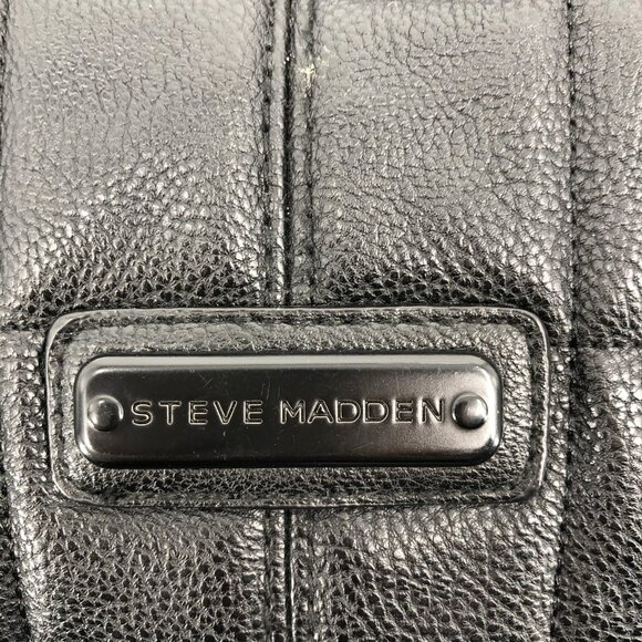 Steve Madden Black Leather Backpack | Perfect for Any Occasion main image 4